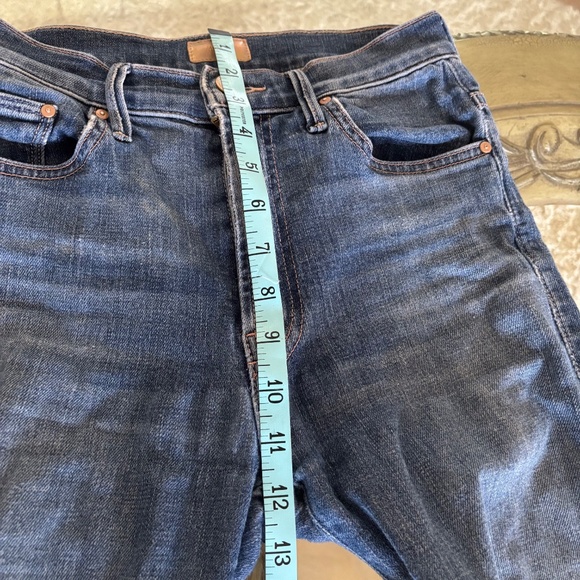 Mother Jeans Women's Size 26 The Insider Crop Step Fray Girl Crush Raw Hem - Picture 8 of 13